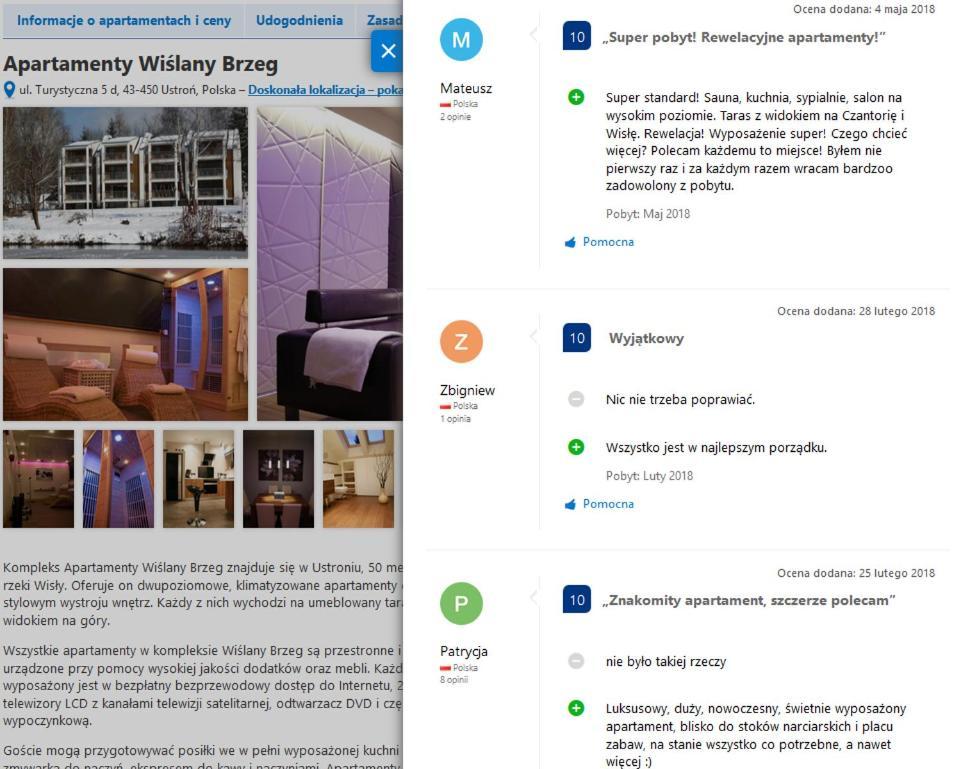 אוסטראון Apartamenty Wislany Brzeg מראה חיצוני תמונה